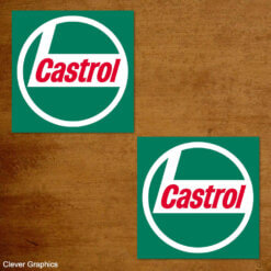 Castrol Square (1968 - 1992) Stickers
