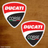 Ducati Corse Shield Stickers