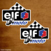 ELF Oil Moto Sticker