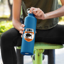 McLaren Racing Retro Stickers on Water Bottle