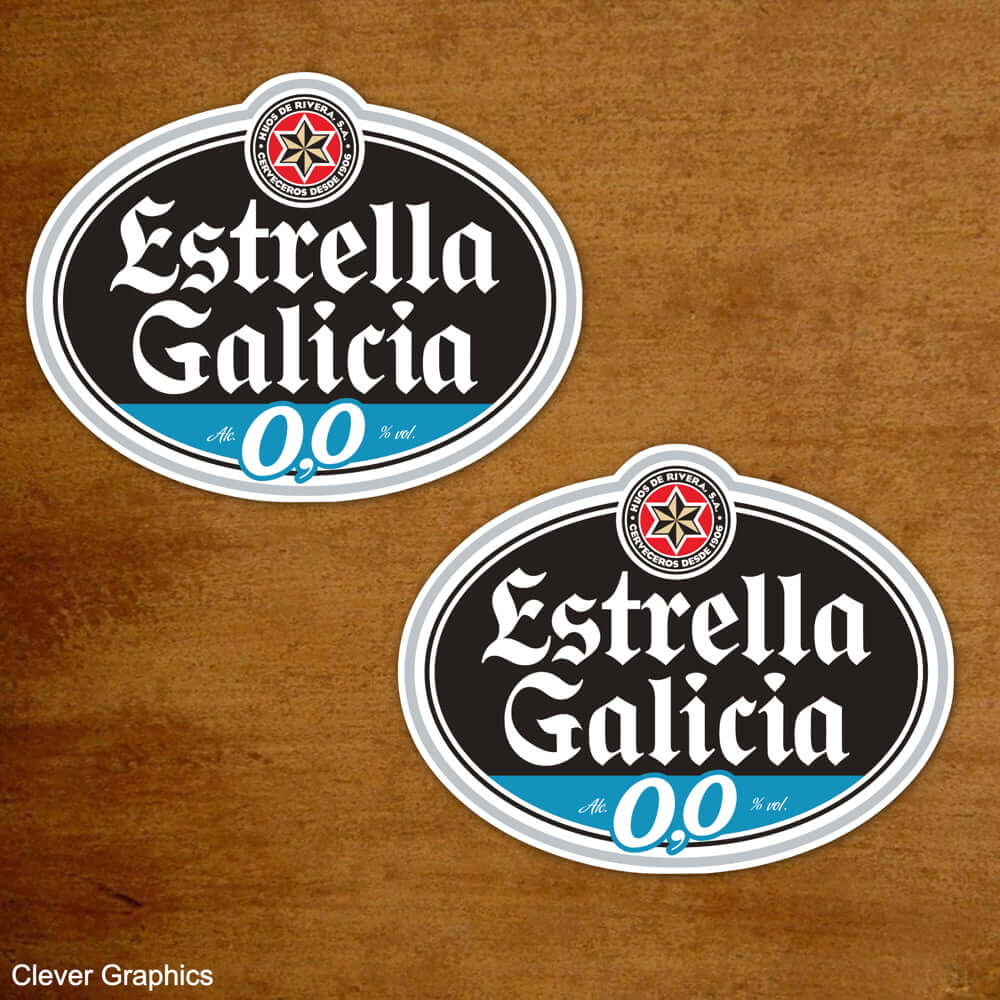 Estrella Galicia Stickers