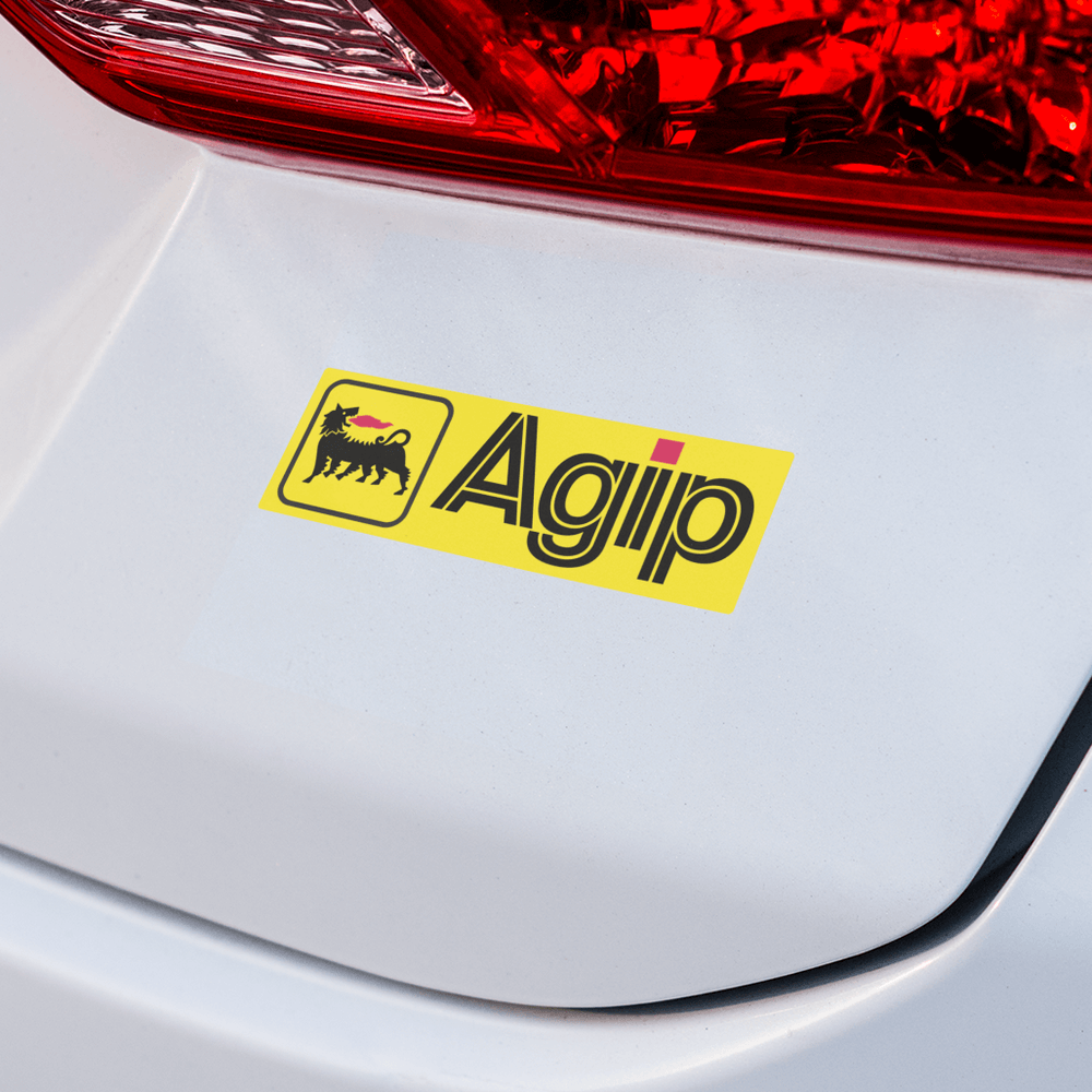AGIP Car Sticker