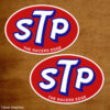 STP Oil The Racers Edge Decal