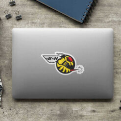 Jordan Buzzin Hornets B&H Sticker - Jordan F1 Stickers