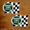 Quaker State Flag Stickers