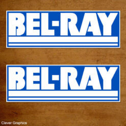 Bel-Ray lubricants stickers
