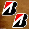 Bridgestone B stickers