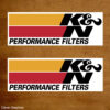 K&N Performance Filters Sticker