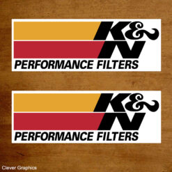 K&N Performance Filters Sticker