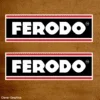 Ferodo Black and Red Rectangle