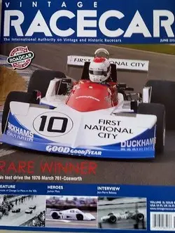 RACECAR Magazine March 761 - Ronnie Peterson