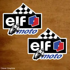 ELF Oil Moto Sticker