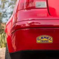 Camel Trophy Stickers, Blue and Yellow. Race Stickers.