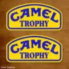Camel Trophy Stickers, Blue and Yellow. Race Stickers.