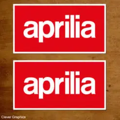 Aprilia Text Stickers