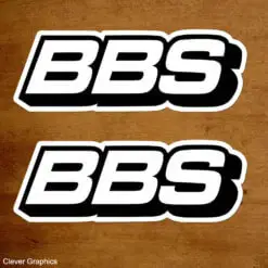 BBS Vinyl Decals