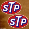 STP Oil The Racers Edge Decal