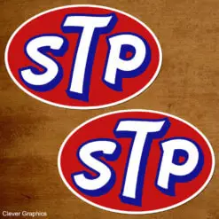 STP Oil The Racers Edge Decal