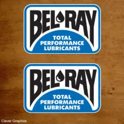 Bel-Ray Performance Lubricants Stickers