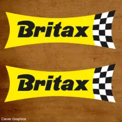 Britax Waisted Stickers