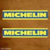 Michelin Yellow Text Sticker